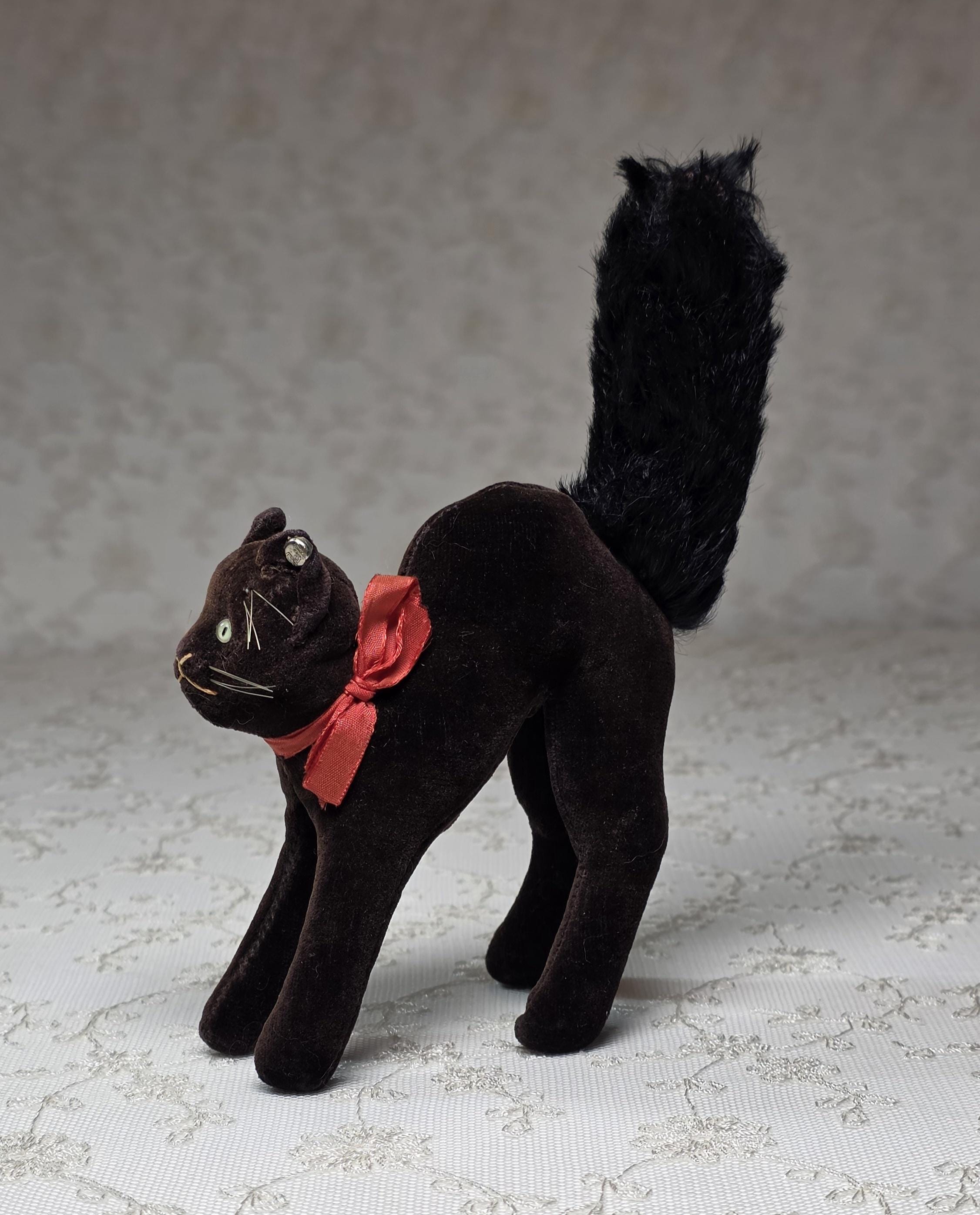 Vintage 1960s Plush Cat - Etsy