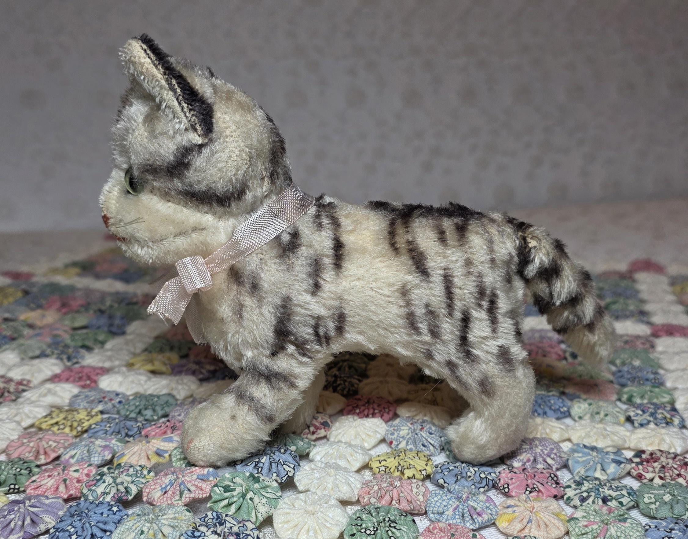1940s Plush Cat - Etsy