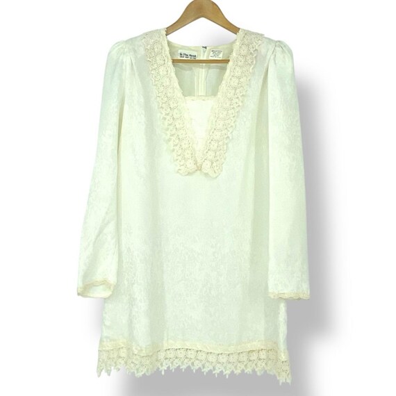 white christmas dresses Queendancer Women Ivory Boho Lace Western Wedding Dress with Sleeves Deep  V-Neck A Line High-Low Cowgirl Wedding Dress – queendancer