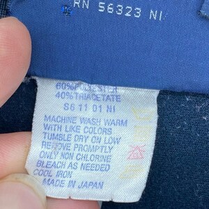 Veste de survêtement Nike Michael Air Jordan 1 Wings vintage rare des années 80 fabriquée au Japon image 5