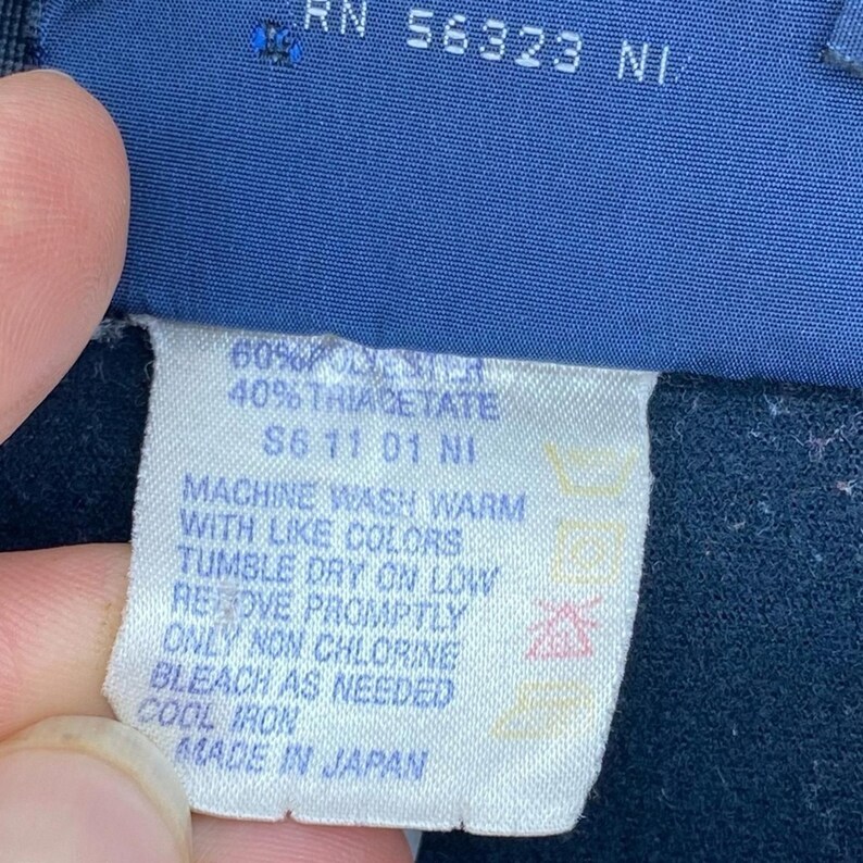 Veste de survêtement Nike Michael Air Jordan 1 Wings vintage rare des années 80 fabriquée au Japon image 5