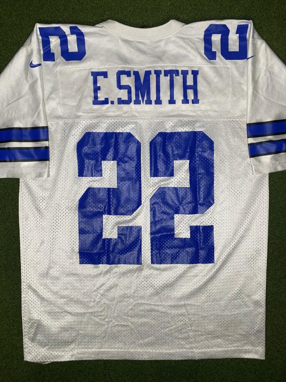 1990-2001 Dallas Cowboys - Emmitt Smith #22 - Vintage NFL