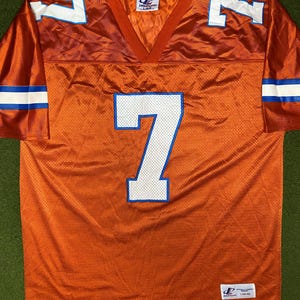 1984-1998 Denver Broncos - John Elway #7 - Vintage NFL Jersey (Large)