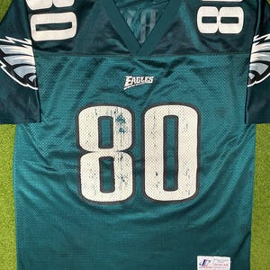 1996-1998 Philadelphia Eagles - Irving Fryar #80 - Vintage NFL Jersey (Medium)