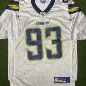 2005-2011 San Diego Chargers - Luis Castillo #93 - Vintage NFL Jersey (Medium)