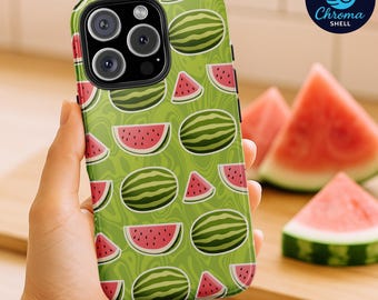 Watermelon Phone Case - Fruit Pattern Cover for iPhone, Samsung & Google Pixel