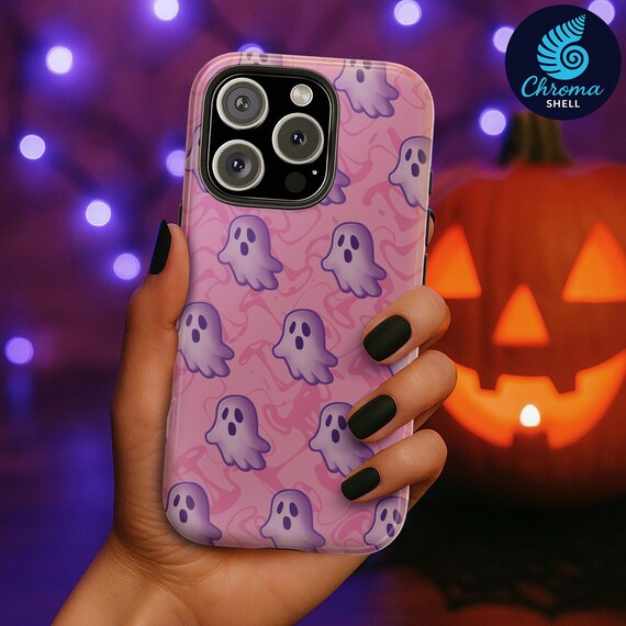 3D Ghost Halloween Phone Case - Cute And Spooky - IPhone 16 Pro