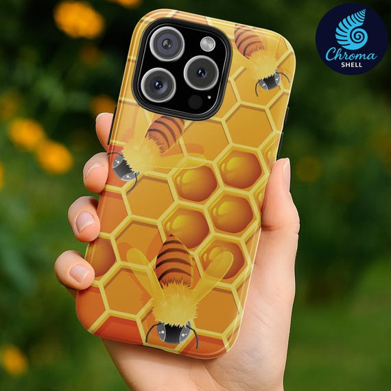 Honey Bee Phone Case Iphone Xr Seashell Vintage Bee IPhone XR Case