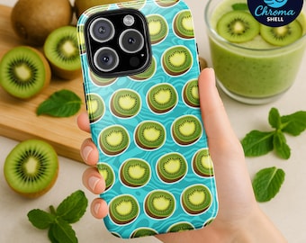 Kiwi Phone Case - Fruit Pattern Cover for iPhone, Samsung & Google Pixel