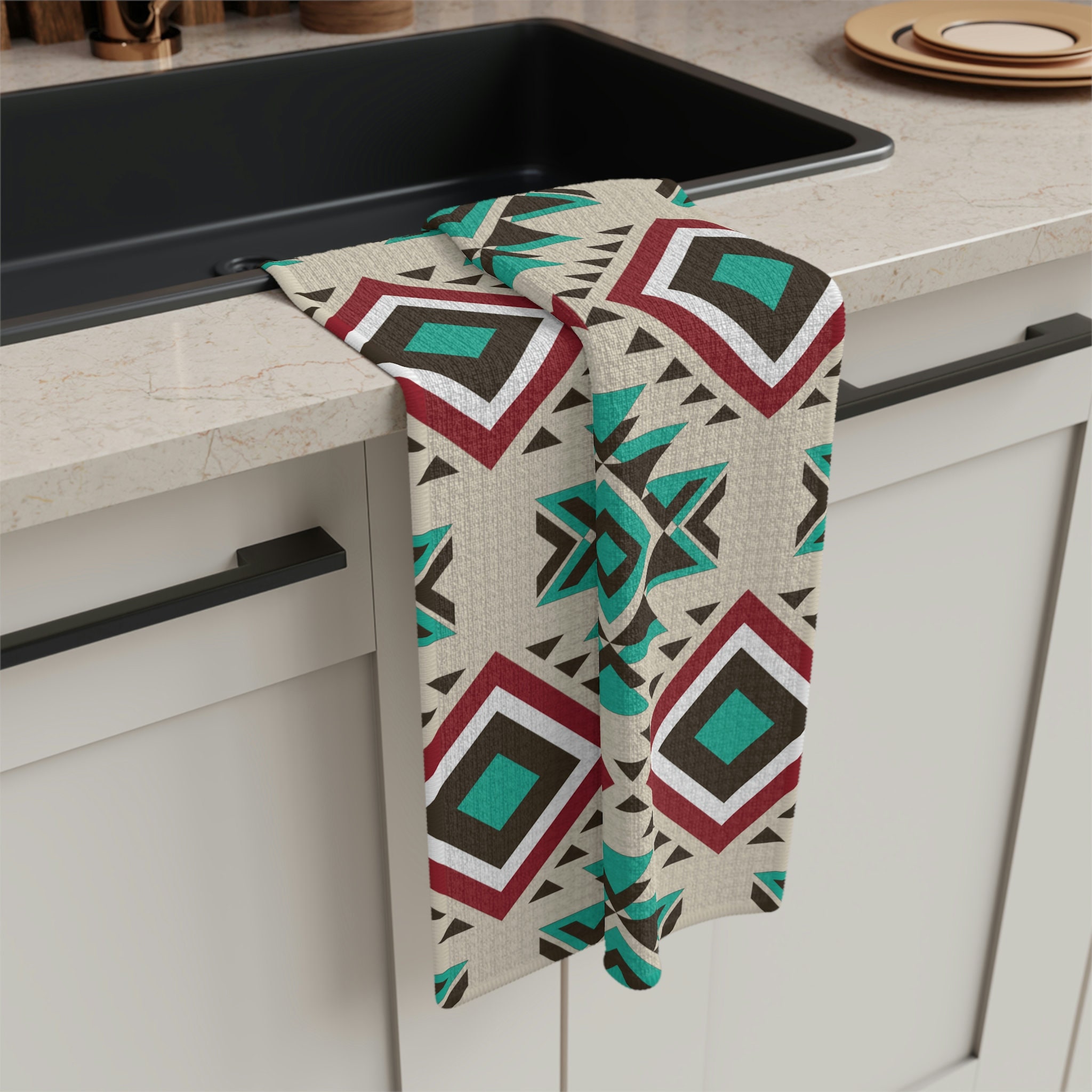 2PCS Random Color Dish Cloths For Towels And Microfiber Southwest Kitchen  Towels