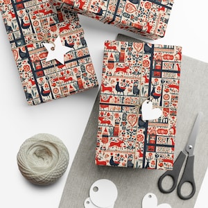 Vintage Newspaper Wrapping Paper – Nordic Abode