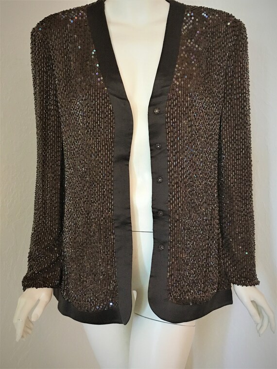 GIORGIO ARMANI Couture Vintage Exquisite Fully BEADED