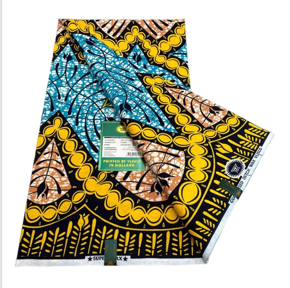 Tissu Wax Pagne Hollandais Femme Capable COUPON TISSU WAX