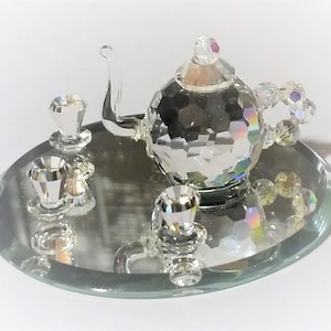 Swarovski Tea Set - Etsy