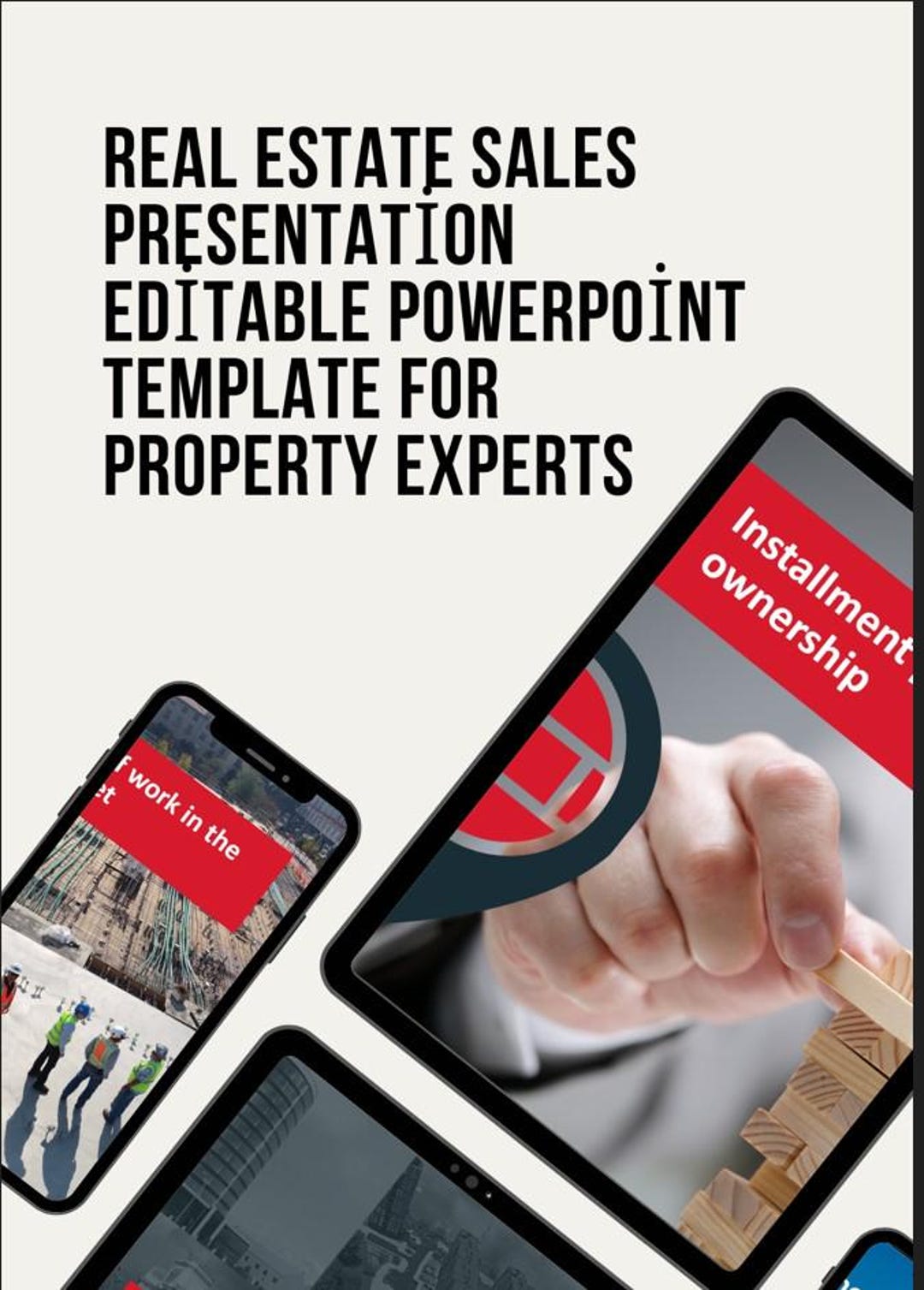 Real Estate Sales Presentation – Editable Powerpoint Template for Property  Experts - Etsy, image size:1080x1507