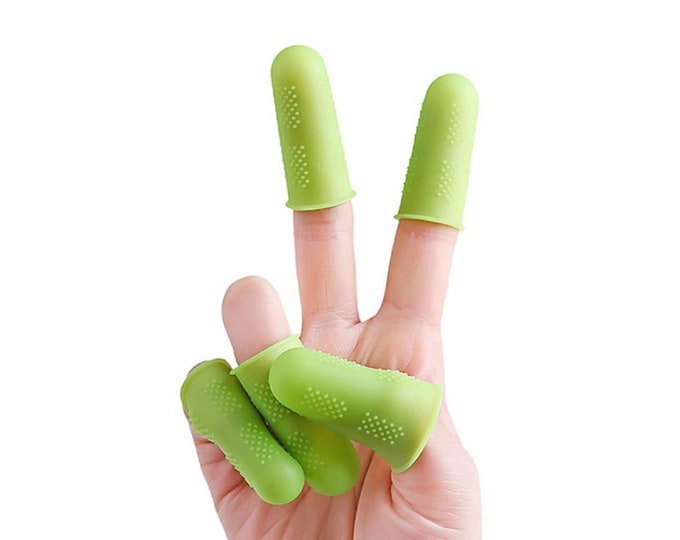 Thermal Crafting Finger Guards Cots, Glue Gun Finger Guards, Silicone Finger Guards, Heat