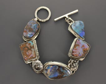 Five Natural Boulder Opals
