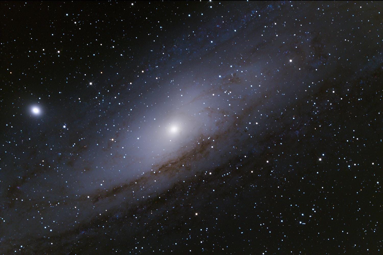 Andromeda Galaxy M31 Color Zoom Metallic Photo Print - Etsy