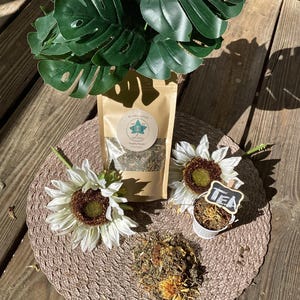 Handcrafted Herbal Tea Blend with Organic Herbs