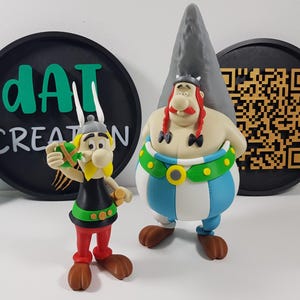 Asterix, figures, 3D, collectibles