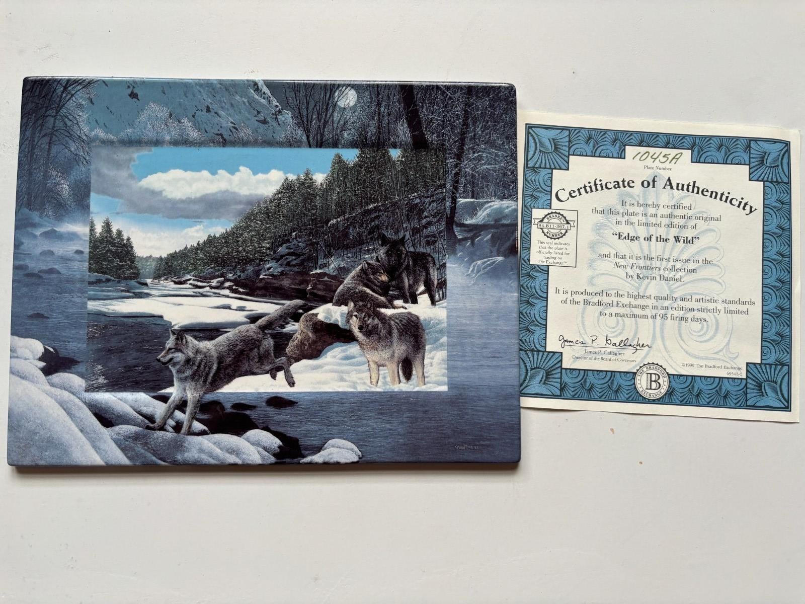 Bradford Exchange Plate 