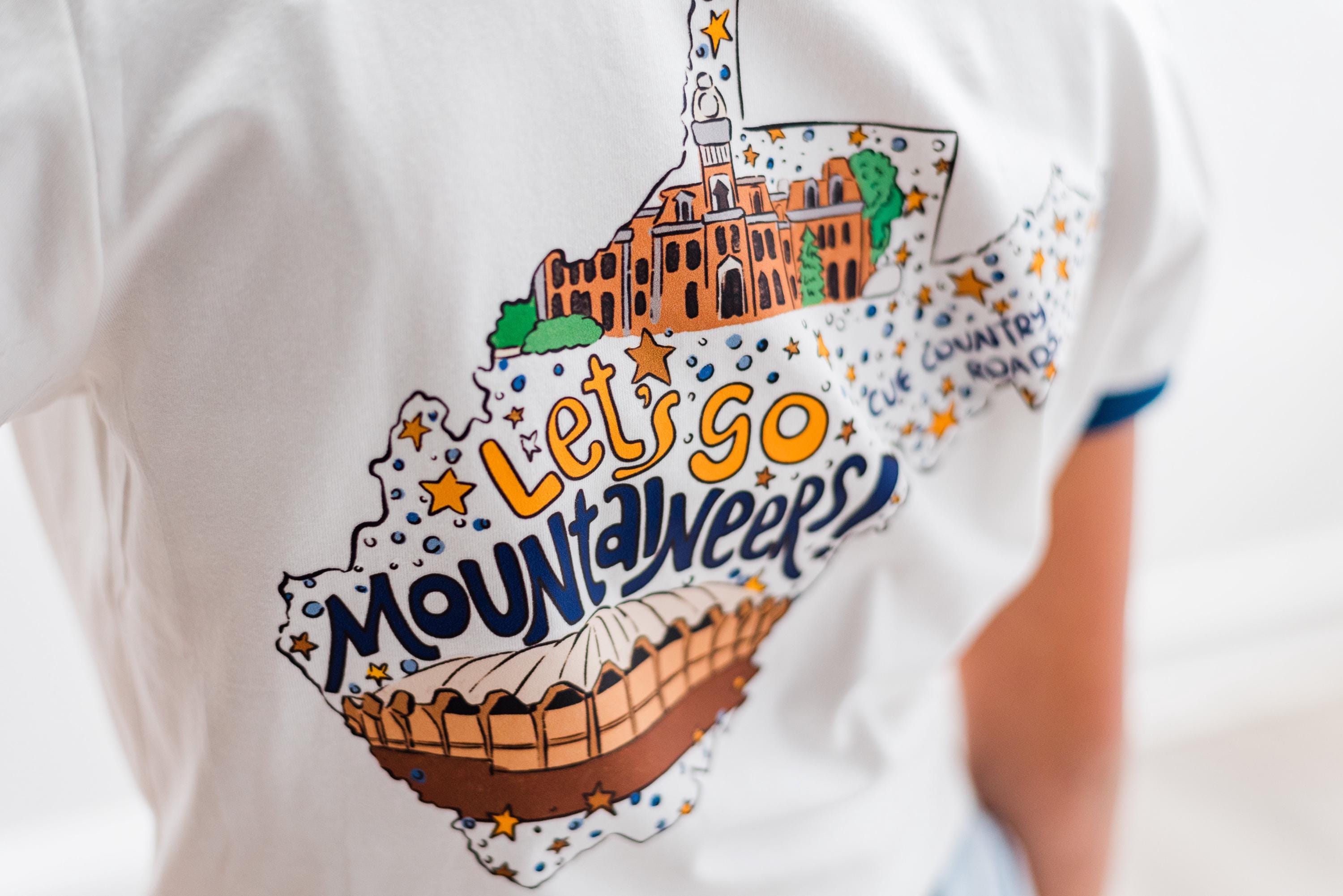 WVU Ringer Tee