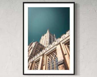 Catedral Majestuosa – Impresión de Bellas Artes Arquitectónicas Descarga Digital