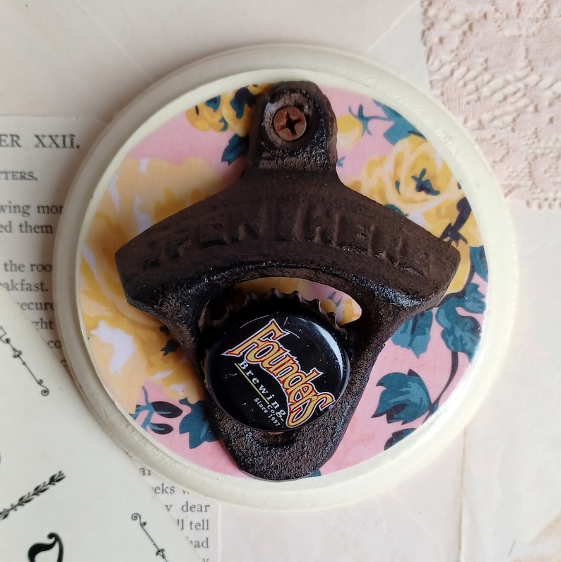 beevintageredux Wall Mounted Bottle Opener