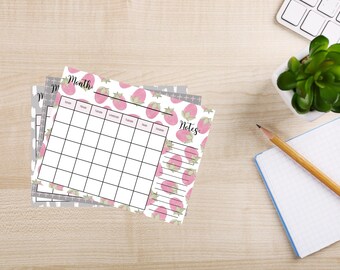 Printable Blank Monthly Calendar | 12-Month Undated Calendar with Fun Backgrounds | Instant Download PDF