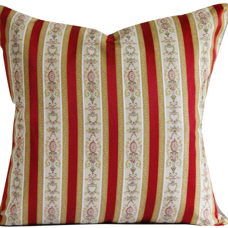 Traditional Stripe Pillow Cover main image 1