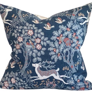 MIlle Fleur, Lee Jofa Pillow Cover, custom made, pick your size, made to order