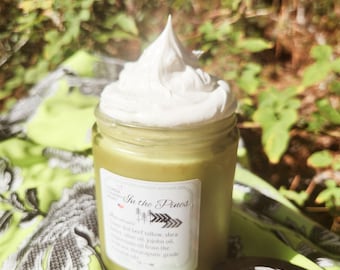 Magnesium slagroom grasgevoerde talg bodyboter | Rosemary Sunshine