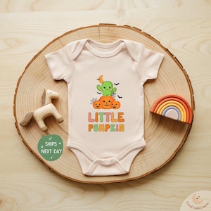 Little Pumpkin Baby Onesie®, Cute Halloween Bodysuit, Fall Baby Outfit, Baby Shower Gift, Pumpkin Patch Baby Clothes, Funny Baby Onesie®