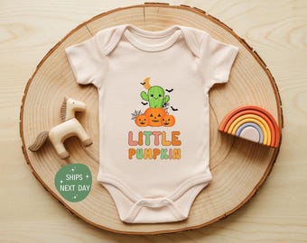 Little Pumpkin Baby Onesie®, Cute Halloween Bodysuit, Fall Baby Outfit, Baby Shower Gift, Pumpkin Patch Baby Clothes, Funny Baby Onesie®
