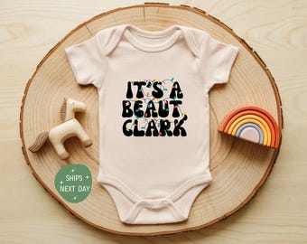 It’s A Beaut Clark Baby Onesie®, Funny Christmas Vacation Baby Bodysuit, Cute Holiday Outfit, Baby Shower Gift For Movie Lovers