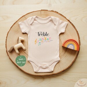 Little Treble Maker Onesie®, Funny Music Baby Bodysuit, Cute Musician Baby Gift,  Music Lover Outfit, Music Teacher Gift, Newborn Gift