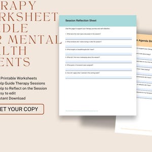 Werkbladen therapiecliënt: emotionele regulatie en copingvaardigheden (pdf downloadbare bundel)