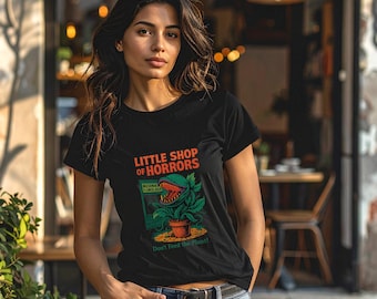 Clipart de La Pequeña Tienda de los Horrores: Audrey II y la Floristería (Descarga digital, archivo PNG)