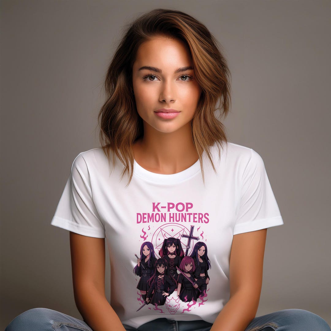 Kpop Demon Hunters Shirt,kpop Lovers Gift,demon Hunter Merch,kpop