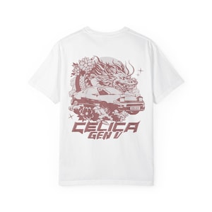 Celica 5th gen T-Shirt, Vintage Style Tee, Car Enthusiast Gift, Unisex Shirt, Classic Car Lover Top, Retro Automotive Apparel