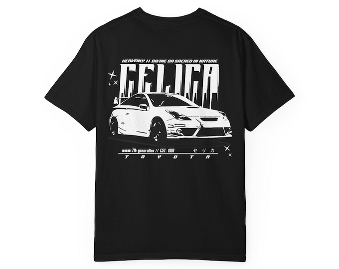 Celica 7th Gen T-Shirt - Unisex Tee, Car Enthusiast Gift, Vintage Car Lover Shirt, Retro Auto Fans, Automotive Apparel