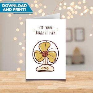 Tarjeta de felicitación con carta de fan n.° 1, regalo para amigo, compañero de trabajo, regalo de oficina, tarjeta, el mejor regalo para él, su tarjeta, aniversario de bodas, regalo de amor