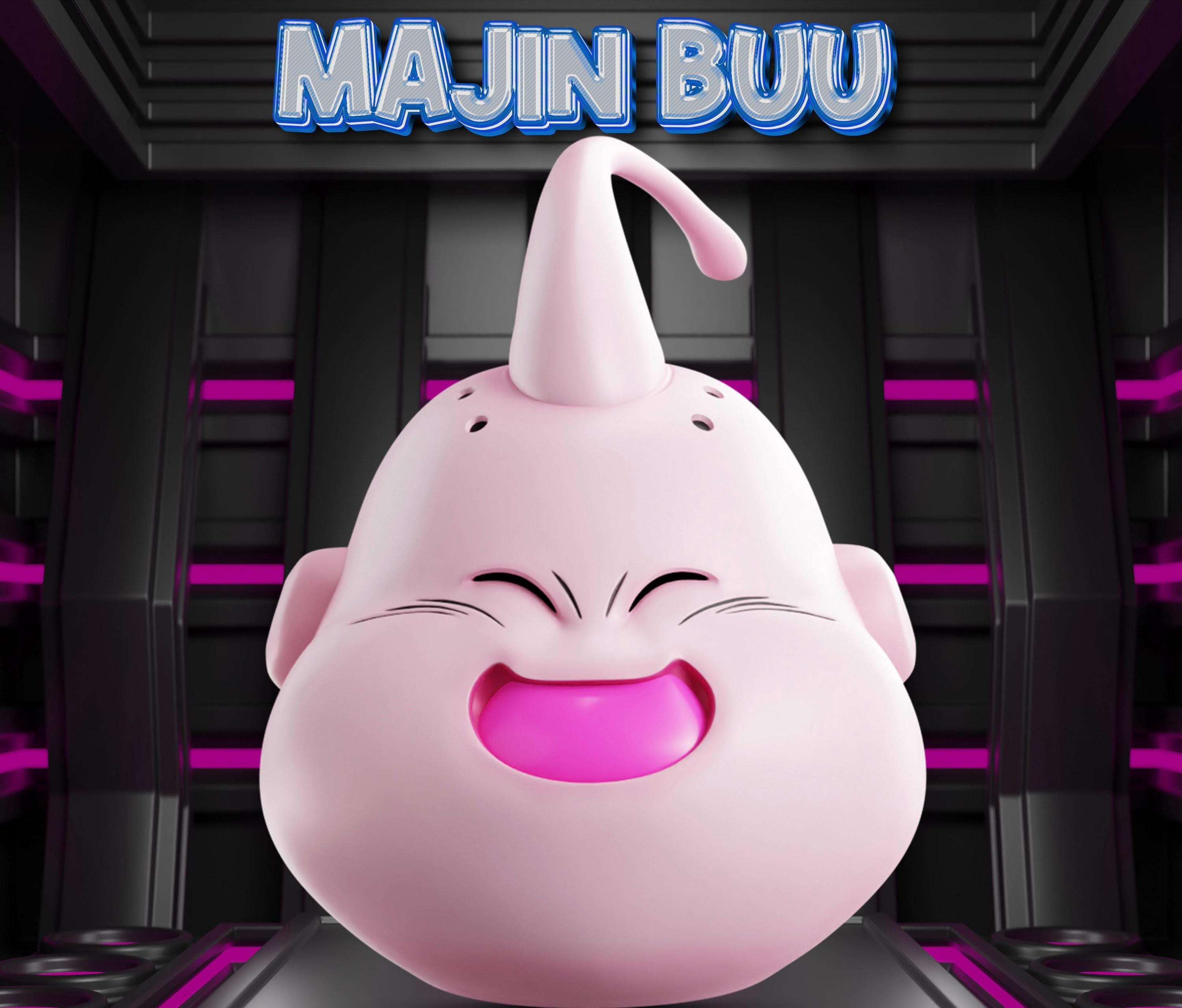 Majin Hair Pull Majin Majin Buu Mask
