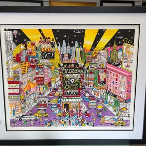 Charles fazzino print - Etsy 日本