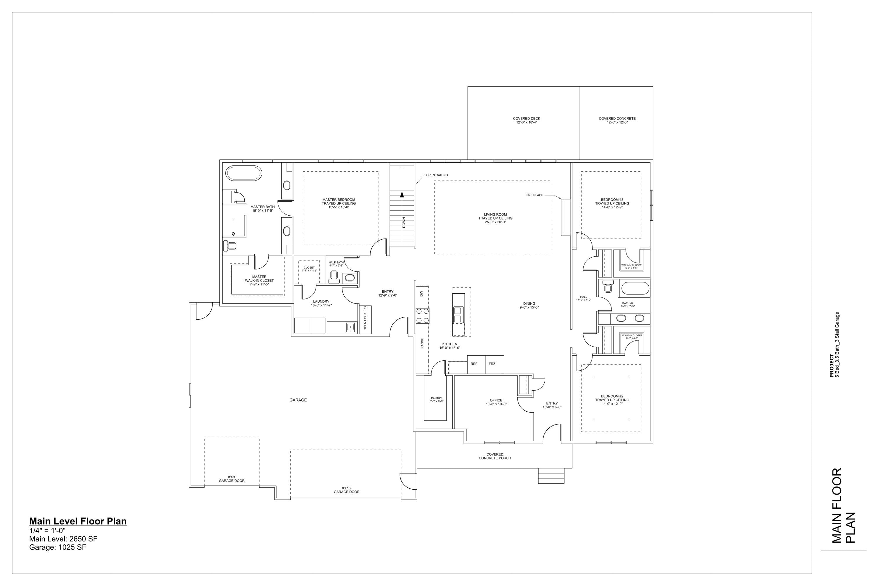5 bedroom house plan - Etsy België, image size:3000x2000