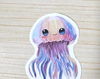 Adesivo Medusa Arcobaleno