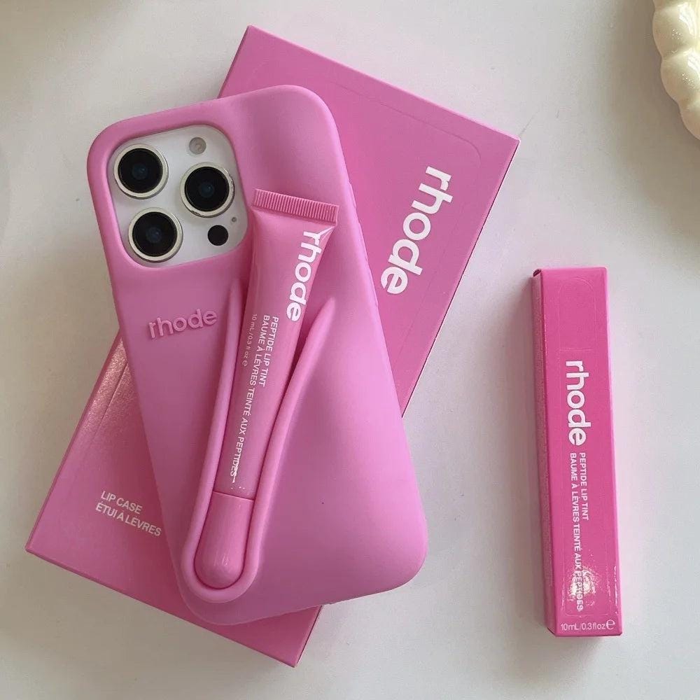 iPhoneアクセサリー yuumiii1112 rhode unscented lip case | rhode skin