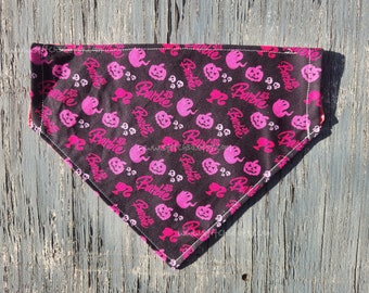 Halloween spooky Barbie cute Pumpkin Ghost kawaii over the collar dog bandana