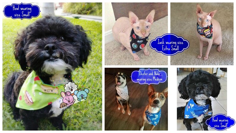 Nightmare before Christmas tim burton Spooksieboo Gothic Halloween over the collar Dog cat Bandana