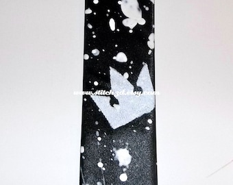 Kingdom Hearts mens skinny tie